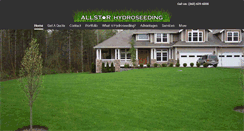 Desktop Screenshot of allstarhydroseeding.com