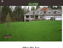 Tablet Screenshot of allstarhydroseeding.com